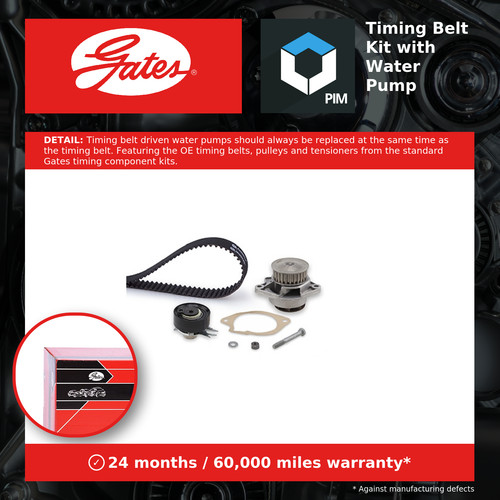 Timing belt water pump kit - &,