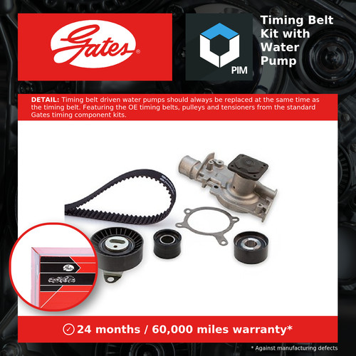 Timing belt water - timing, pump