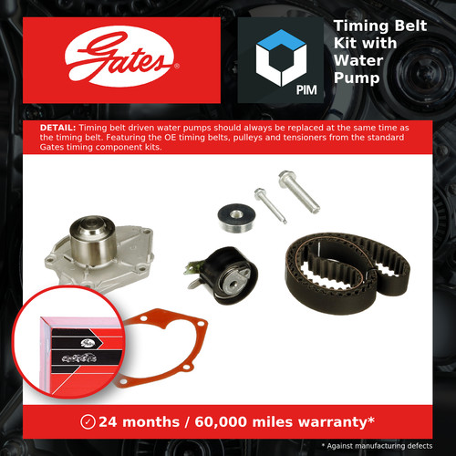 Timing belt water pump - &,