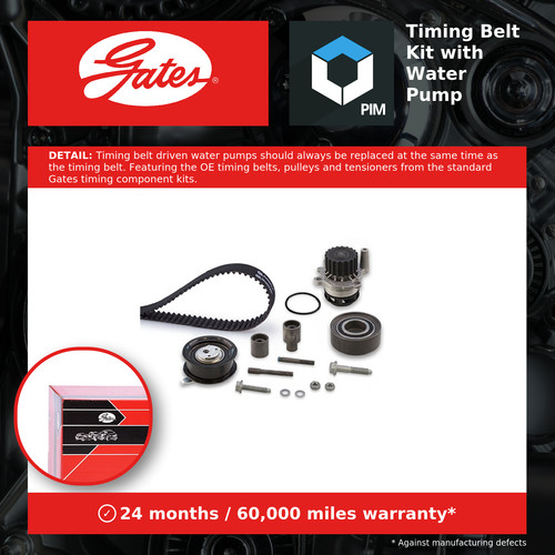Timing belt water pump - &,