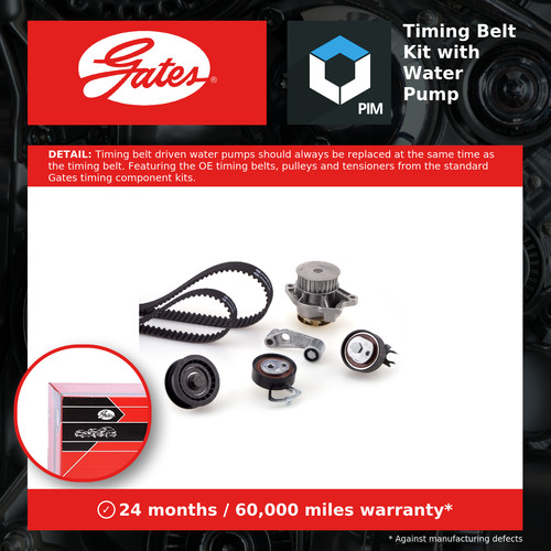 Timing belt water pump - &, kit
