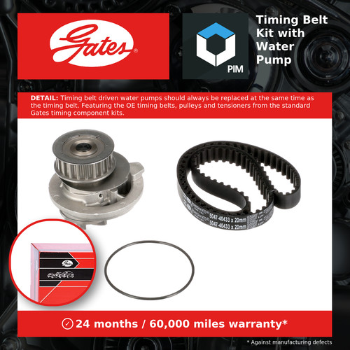 Timing belt water pump - timing,