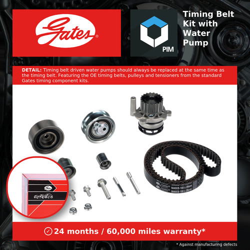 Timing belt water - pump, kit