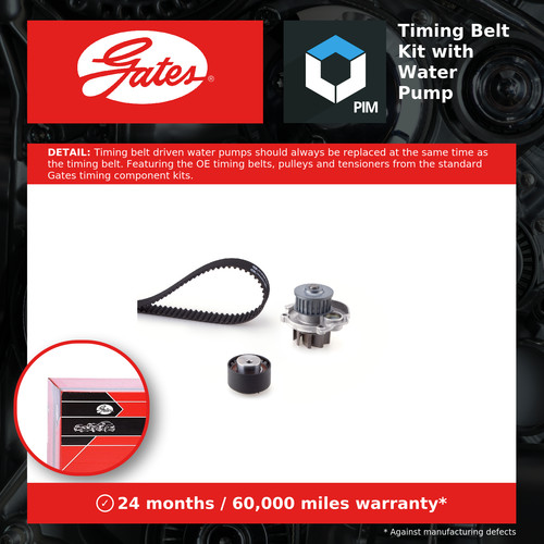 Timing belt water - timing, kit