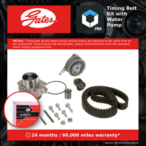 Timing belt water - &, kit