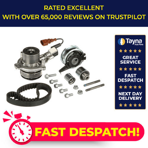 Timing belt water - &, pump