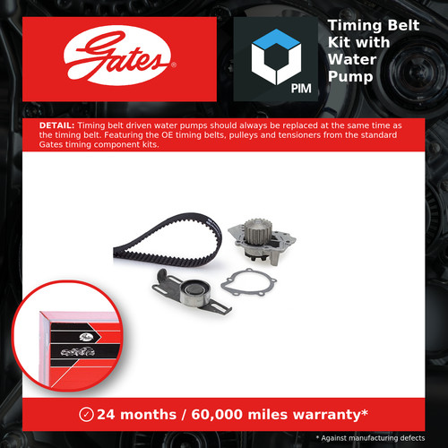 Timing belt water - timing, pump