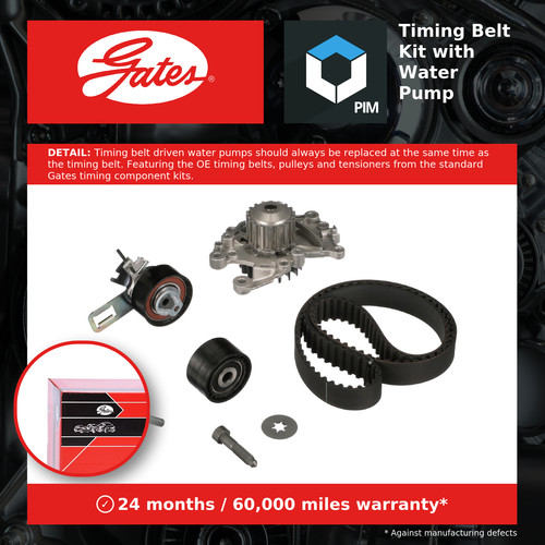Timing belt water pump - pump, kit
