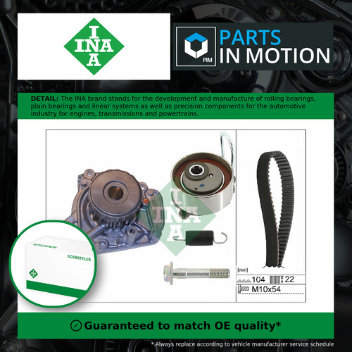 Timing belt water - belt, pump